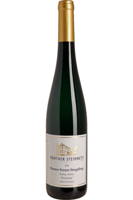 Steinmetz GROSSER HENGELBERG Riesling Auslese MONOPOL Goldkapsel 2018