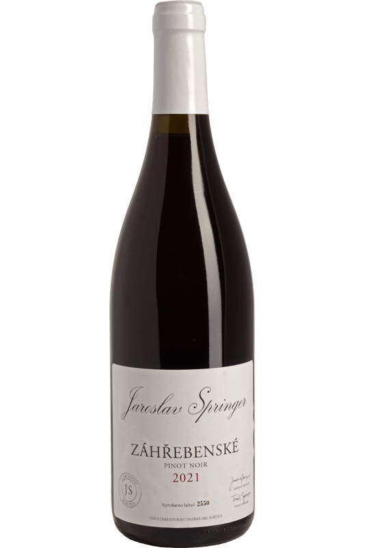 Jaroslav Springer Záhřebenské Pinot Noir 2021