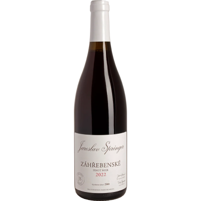 Jaroslav Springer Zahrebenske Pinot Noir 2022