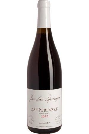 Jaroslav Springer Zahrebenske Pinot Noir 2022